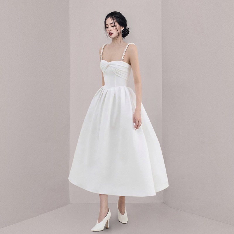 ドレス パーティードレス パーティドレス 演奏会ドレス 演奏会用ドレス 発表会ドレス キャバドレス キャバ ワンピ キャバ嬢ドレス 膝丈 膝下 袖なし Aライン かわいい 大人可愛い きれいめ