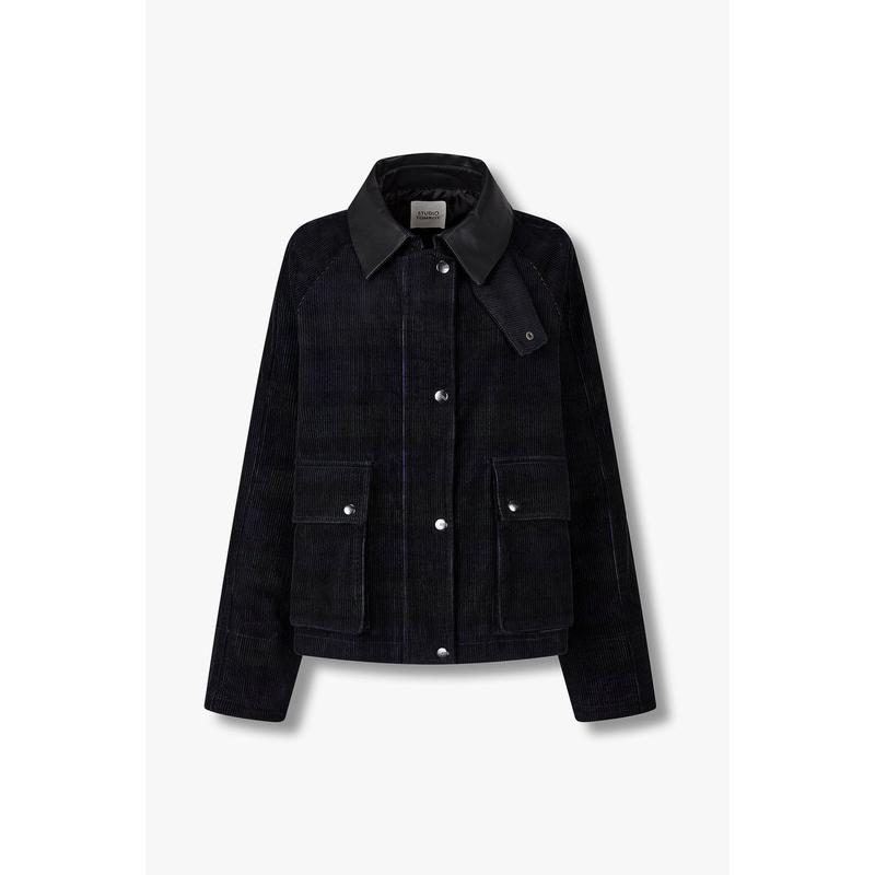 カラフルなカラーブロックチェックジャケット 9175413983