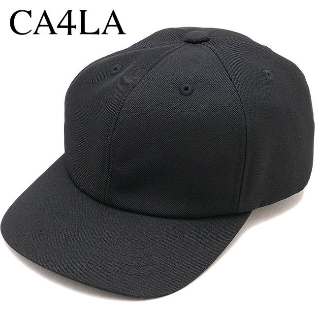 ウォッシャブル ベースボールキャップ [ZKN02644] ZV 6P CAP13 メンズ・レディース ユニセックス 帽子 7パネル シンプル ベーシック ブラック 正規取扱店