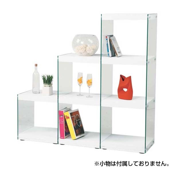 HAB-702WH ホワイト Habシリーズ [ステアラック 3段] メーカー直送