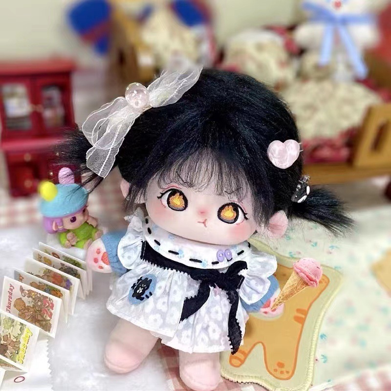 怒った彼女 ぬいぐるみ ぬいぐるみ 20cm 無属性 本体 着せ替え人形 無属性 本体 着せ替え人形 コットンドール 日常服人形 韓国ファッション アイドル かわいい 綿人形