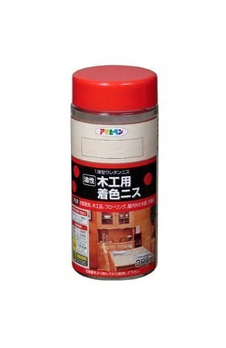 （まとめ買い）油性木工用着色ニス 300ML ツヤ消しクリヤ [x3]