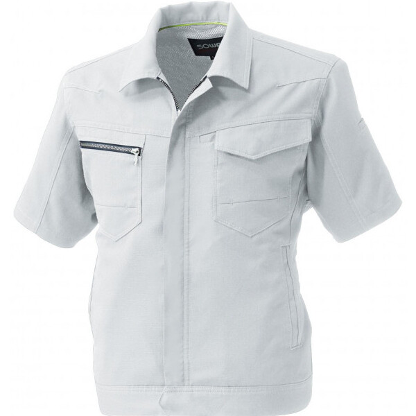 961 半袖ブルゾン SSサイズ シルバーグレー(22) SOWA