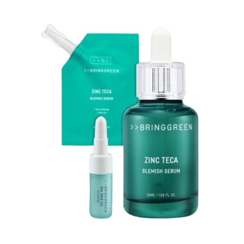 ジンクテカ トラブルセラム 50mL (リフィル25mL + ティーツリーアクティベーター2g)