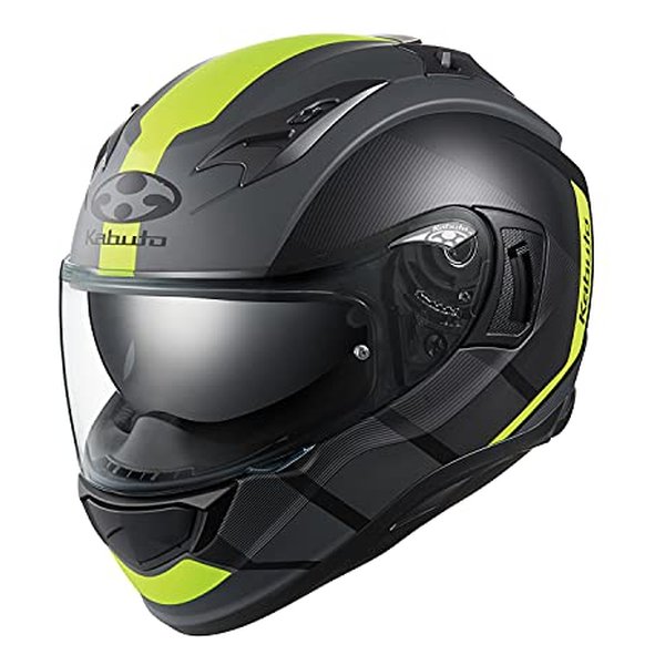 フルフェイスヘルメット カムイ・3 ジェーエム フラットブラックイエロー Sサイズ KAMUI3JMFBKイエローS