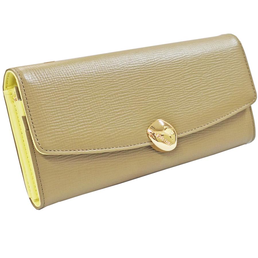 M KLEIN 長財布 レザー エクリュ レディース 財布 2009-OLIVE