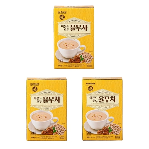 ノーブランドアーモンドクルミ率無茶30個入り540g×3本学校事務所