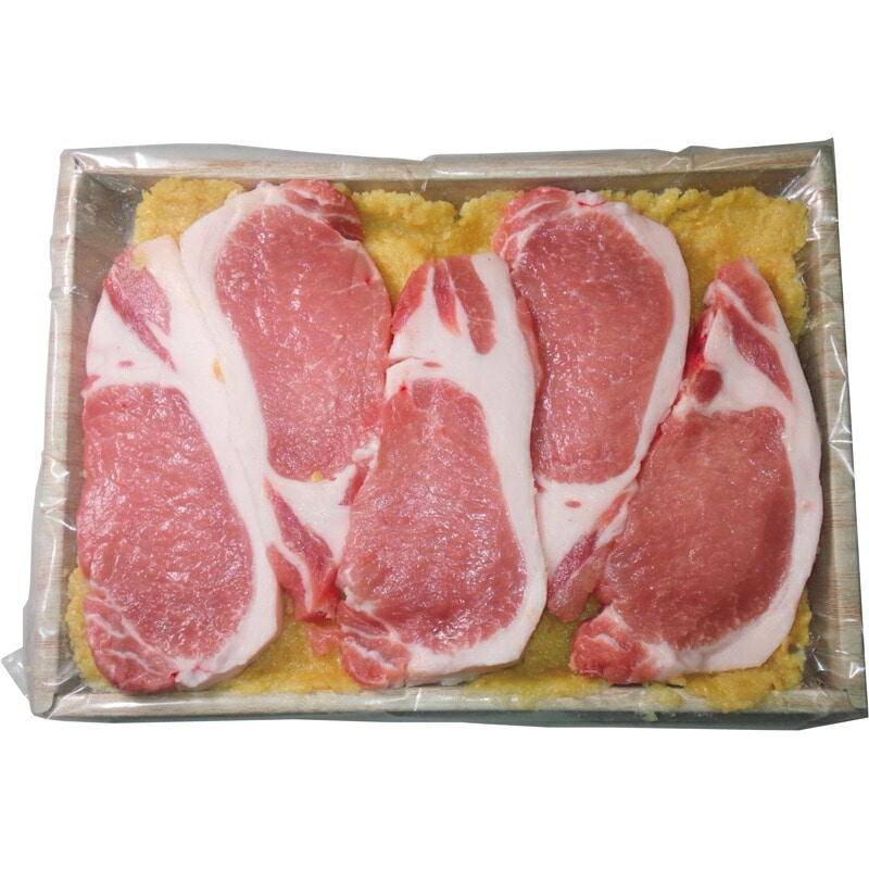 （グルメギフト）京都モリタ屋 京丹波高原豚 ロース味噌漬け 600g（5枚）