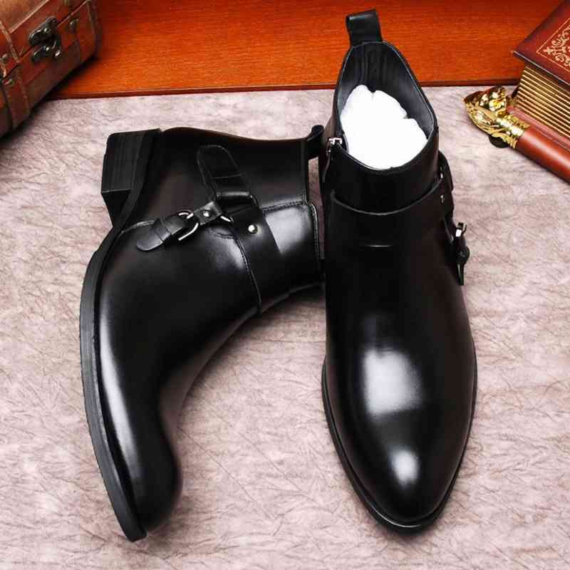 ビジネスシューズ メンズ 冬 人気 ブランド 滑らない 春 走れる 紐 夏 靴 防水 ストレートチップ ショートブーツ ON ウォーキング 歩きやすい OFF レザー 革 カジュアル 革靴 安い スニ