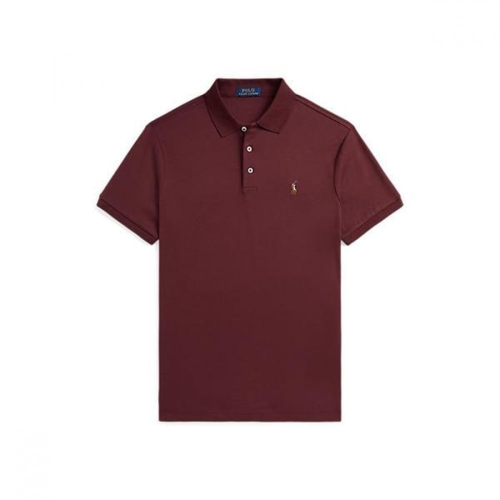 ポロラルフローレンメンズカスタムスリムフィットソフトコットンポロシャツ (MNPOKNI1N823626600)
