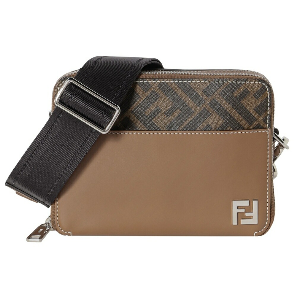 ショルダーバッグ 7M0357 AFF2 F1HRM BROWN