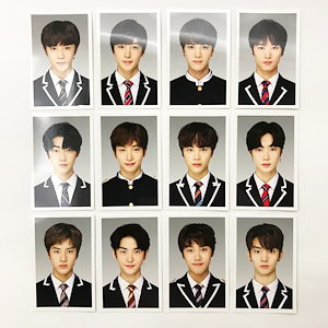 THE BOYZ ドボイズ SKOOLOOKS 証明写真 トレカ フルセット theboyz ドボイズ 証明写真トレカ SKOOLOOKS サンヨン 学生服