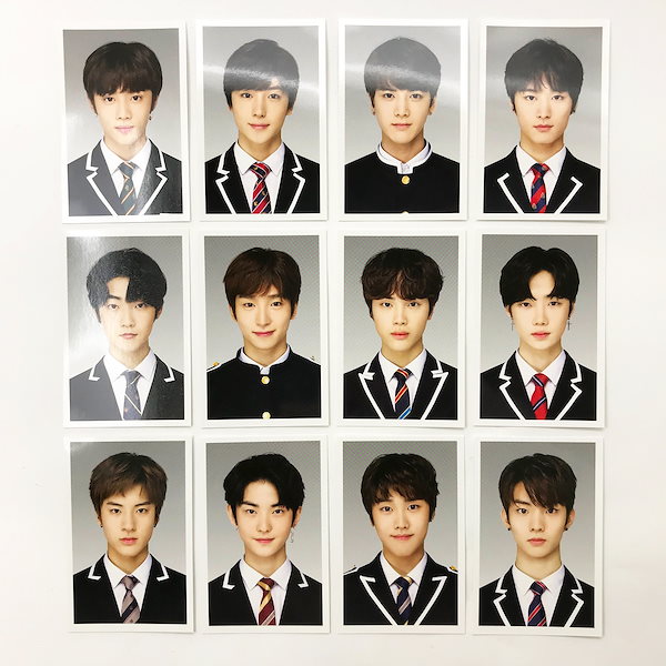 THE BOYZ ドボイズ SKOOLOOKS 証明写真 トレカ フルセット Qoo10] KPOP Idol THE BOYZ x