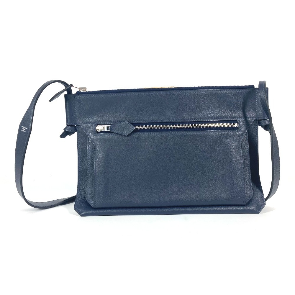 ショルダーバッグ ウルトラプラ GM 斜め掛け カバン レザー ネイビー