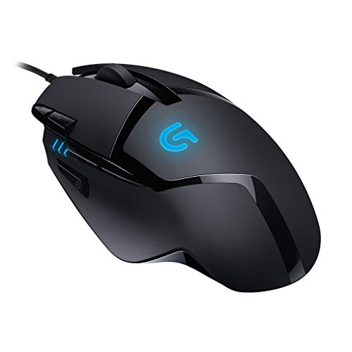 Logicool G ゲーミングマウス G402 有線 ゲーミング マウス USB 接続 FPS ゲーム向け 4段階DPI切り替え 8個プログラムボタン ブラック PC windows mac 国内正