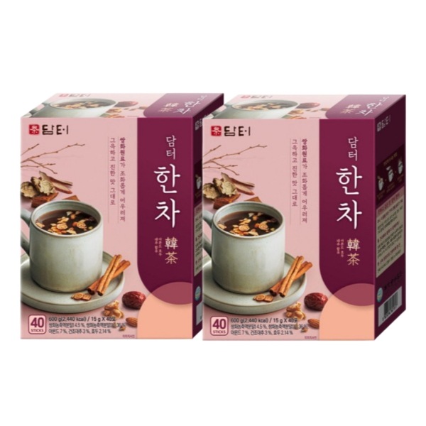 【正規品】 1+1 ダムト韓茶 (40包+40包) ダムトン ダムト