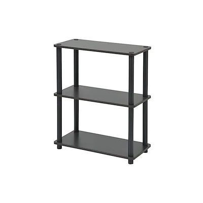 他サイト： 【即納】[山善] システムラック(幅60奥行30)棚3段 ダークブラウン SR-3(DBR/BK)の商品画像