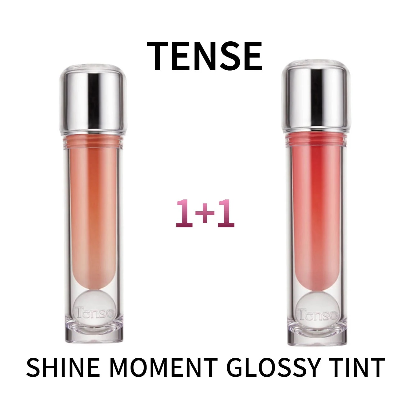 [TENSE]【1+1】 韓国ティント SHINE MOMENT GLOSSY TINT 韓国インスタ話題 DAY MOMENT CREAM VELVET TINT