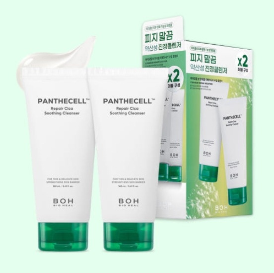 バイオヒルボ パンテノールシカ ブレミッシュ 弱酸性 クレンザー ダブル企画 (160mlx2EA)