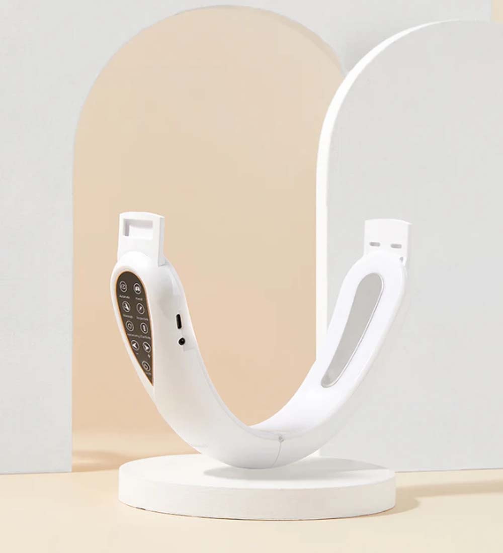 [BEAUND] NモードVシェイプフェイスマッサージャー/ リフティングデバイス/5種類のLEDモード/痩身ベルト ウエスト/温熱マッサージ/韓国コスメ