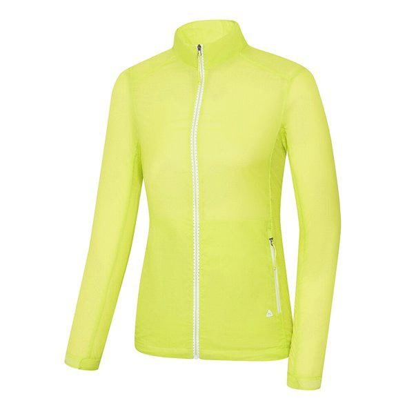 IK_ シャグリン軽量通気性ジップアップレディース登山ウィンドブレーカー