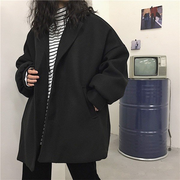 チェスターコート ビッグシルエット アウター ジャケット ダンス