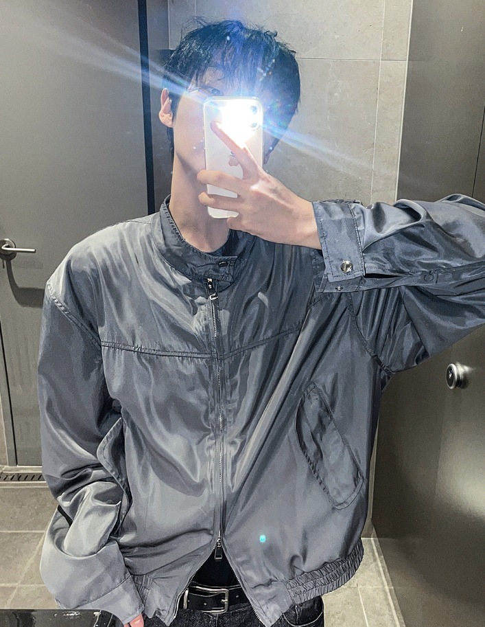 [COSYHARU公式]perry biker windbreaker jacket