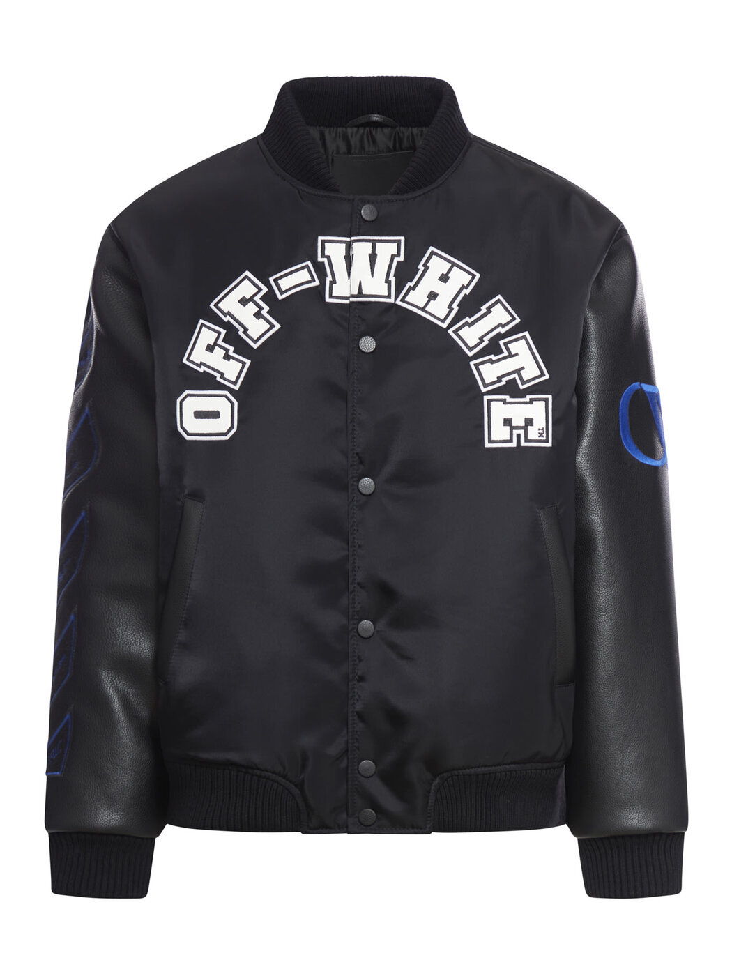 OMJA138S24LEA0021001 BLACK WHITE ブラック 秋冬2024 ジャケット メンズ ia