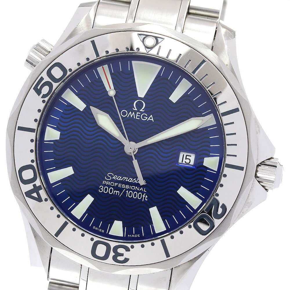 オメガ OMEGA 2265.80 シーマスター300 プロフェッショナル デイト クォーツ メンズ _845339【中古】