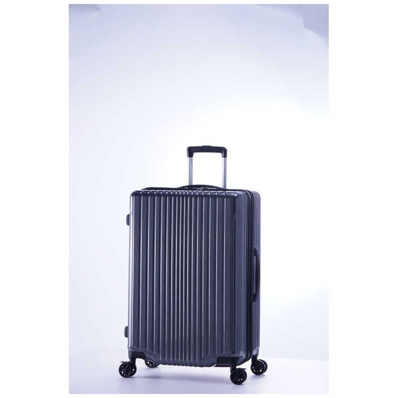 A.L.I　ハードキャリー FiL Pake ガンメタブラッシュ [TSAロック搭載 /71(+12)L]　ALI-6060-24W