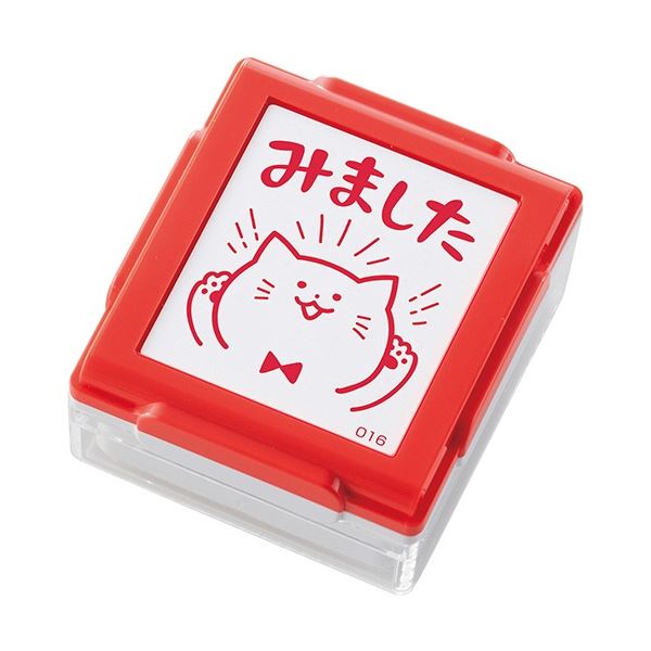 (まとめ) シヤチハタ いいね スタンプくん レッド みました PEW-A2-R-16 1個 (×20セット) 10,629円