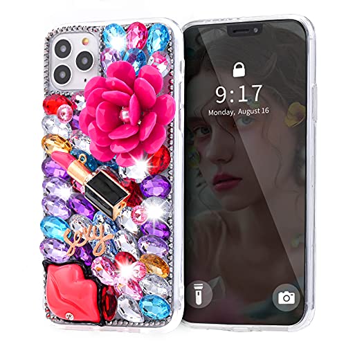 Awsaccy for iPhone 13 Pro Bling Case Glitter for W