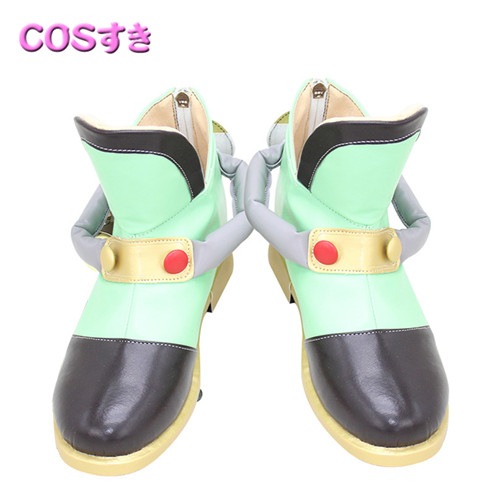 【全店任意2枚購入で100円OFF】コンパス 戦闘摂理解析システム ニコラ・テスラ　コスプレブーツ 靴 ハロウイン パーティー 仮装