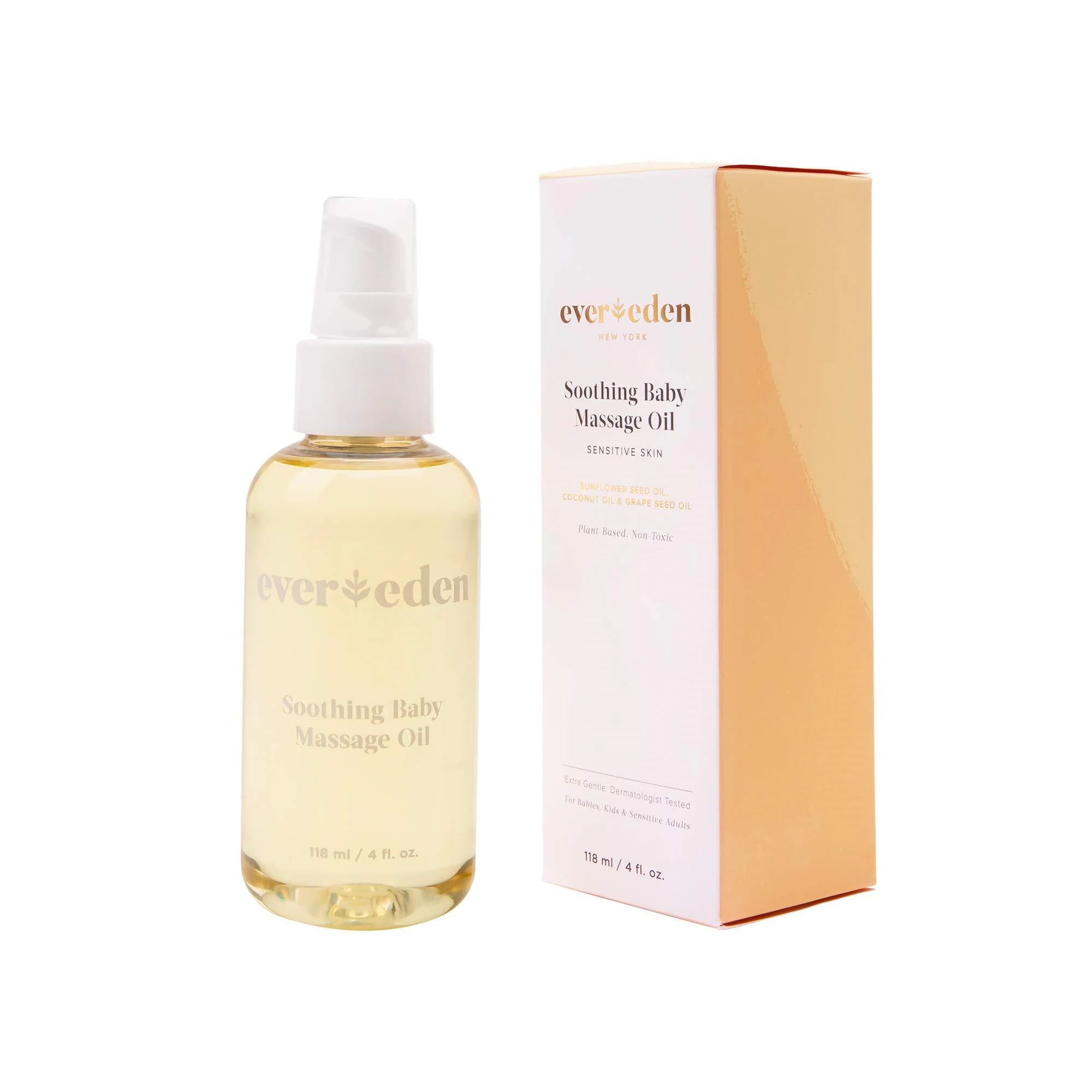 Evereden Baby Soothing Organic Baby Oil - Natural