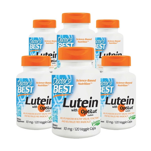 6set Lutein with OptiLut 10mg 120ベギーキャップ