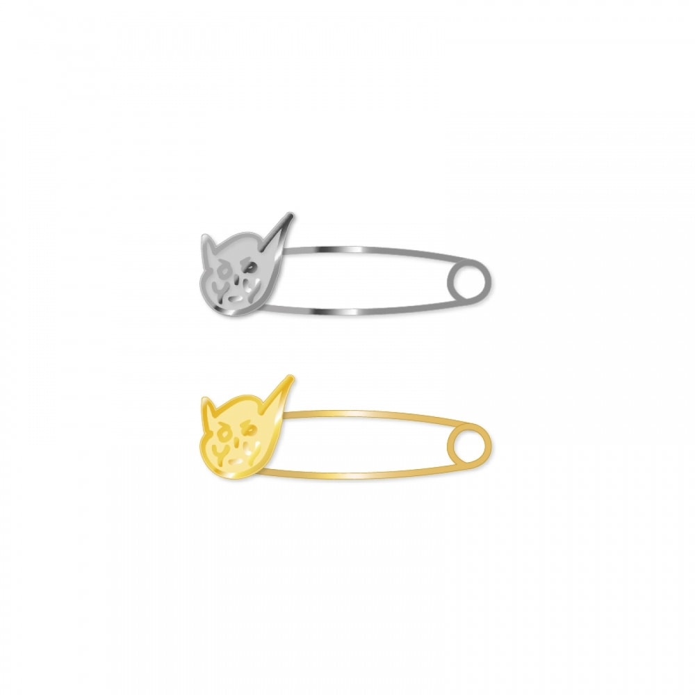 キム・スヒョン-05 ブローチ/2024 キム・スヒョンアジアツアー公式MD