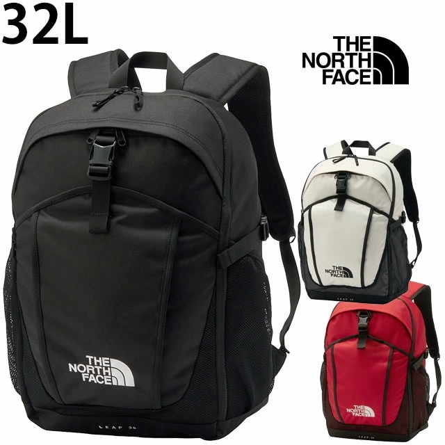ザ・ノース・フェイス メンズ リュック リープ30 デイパック 32L レディース バックパック カジュアル BAG アウトドア PCスリーブ かばん NM62610 ブラック ヴィンテージホワイト