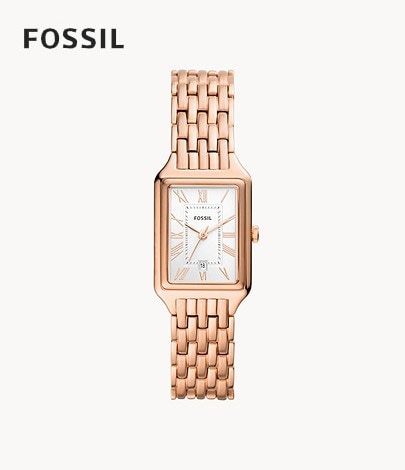 フォッシル FOSSIL 腕時計 RAQUEL 三針デイト ローズゴールドトーン ステンレススチールウォッチ ES5271 レディース アナログ 正規品