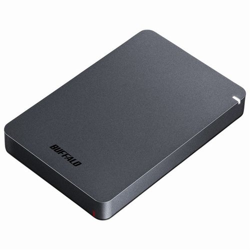 ポータブルHDD 2TB 外付けHDD ブラック HD-PGF2.0U3-BBKA