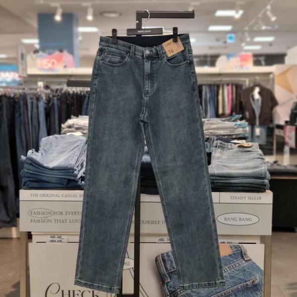 HC21 男性インバンドルーズフィット薄起毛スパンジーンズ NQL682 (S41118066)