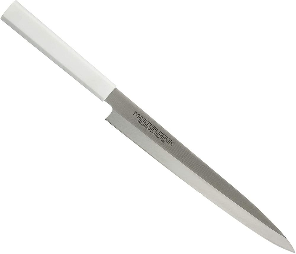片岡製作所 マスターコック 抗菌カラー包丁 MCYK-240 柳刃包丁 24cm ホワイト