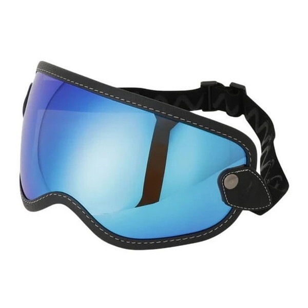 RIDEZ MOTO ZERO VISOR BLUE MIRROR ブルーミラー モトゼロバイザー