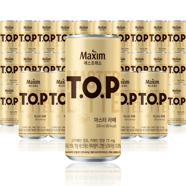 TOP マスターラテ 200ml x36缶