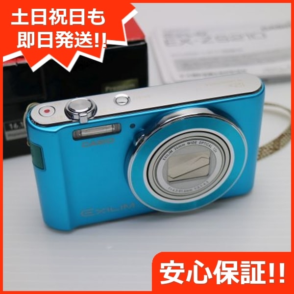 新品同様 EX-ZS210 ブルー コンデジ CASIO 62