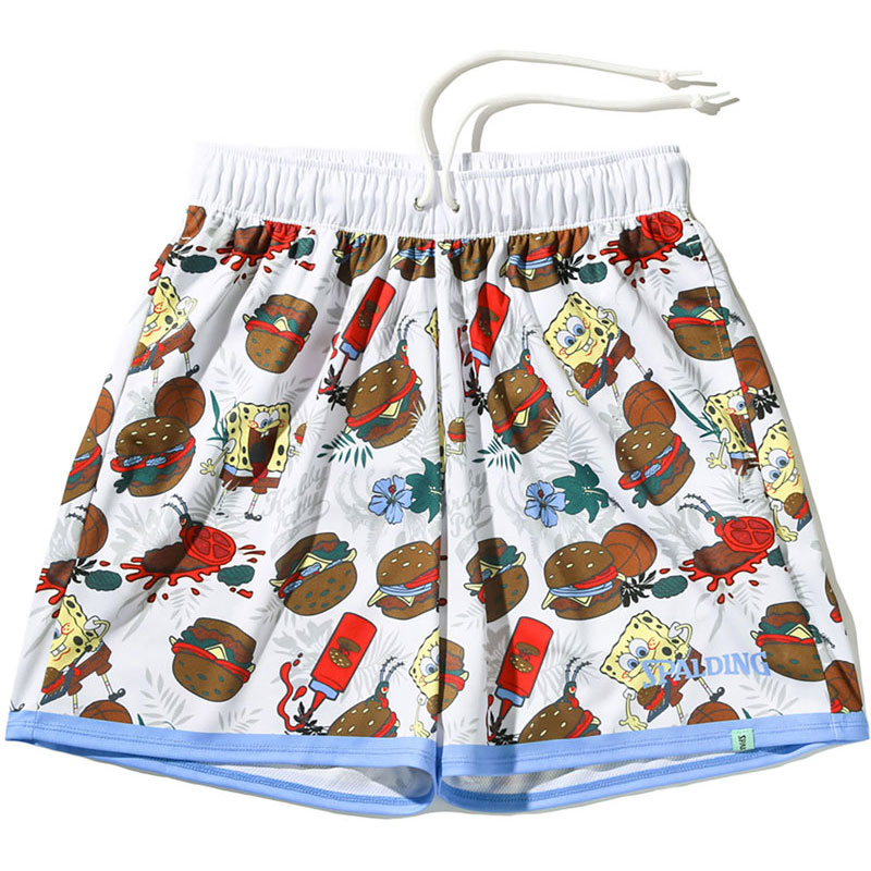 ジャージーショーツ スポンジ・ボブ クラビー パーティ バスケットボール ＷＵＰニットハーフ・３／４パ・ smp25051s-2000