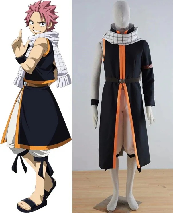 【即納 迅速な出荷】エーテリアス ナツドラグニル風 コスプレ衣装 コスチューム品質良い 店舗お勧め