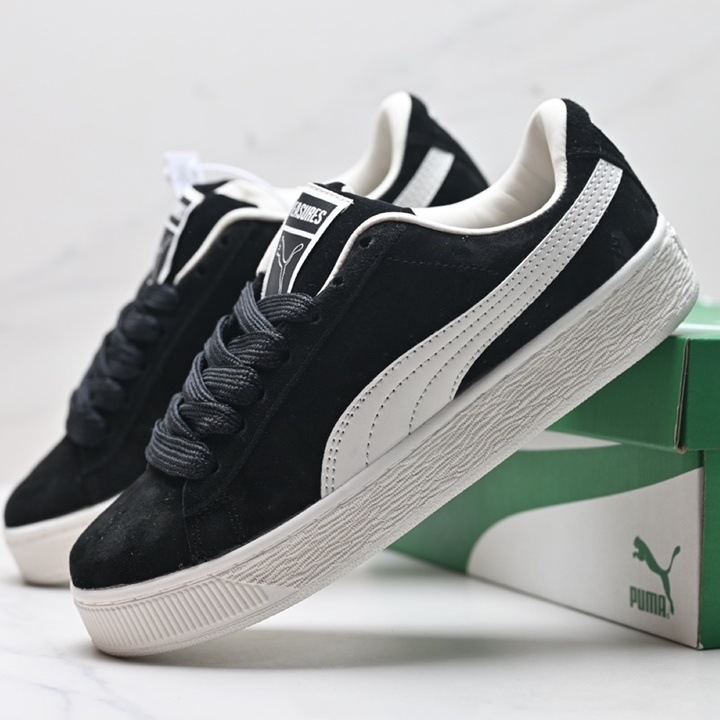 新品未使用 プーマ Suede XL ブラック レディース スニーカー 【並行輸入品】