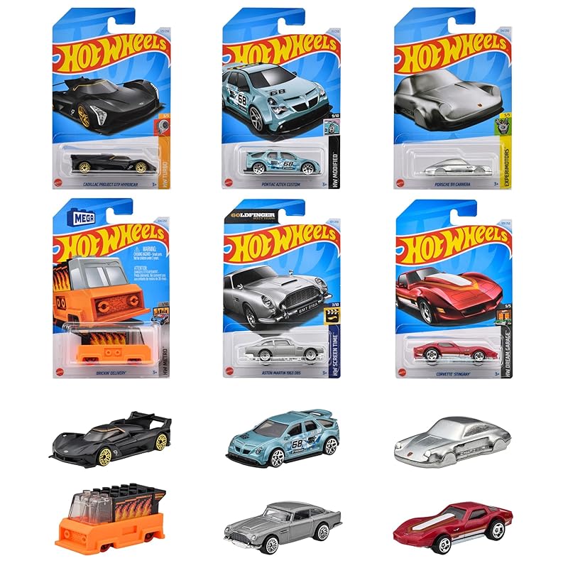 ホットウィール(Hot Wheels) ベーシックカー Fアソート 36台入り BOX販売 乗り物おもちゃ ミニカー 3歳から マルチ 98MF-C4982