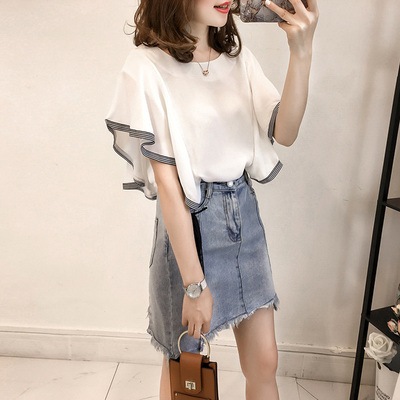 トップス デート カットソー 袖あり 半袖 Vネック かわいい 大人可愛い きれいめ シンプル カジュアル 大人 上品 おしゃれ お洒落 主役級 存在感 夏 10代 20代 30代 レディース 女性用