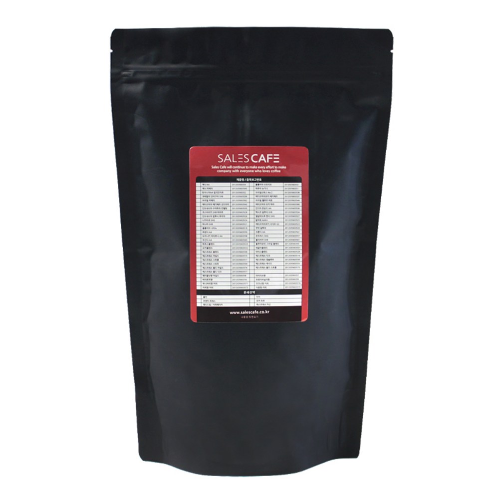 セールスカフェブレンドコーヒー豆濃厚味1kgホルビン（粉砕しない）1個 5,050円